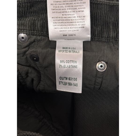 Citizens of Humanity Pants 27 Womens Paloma Baggy Brown Corduroy - Picture 8 of 8